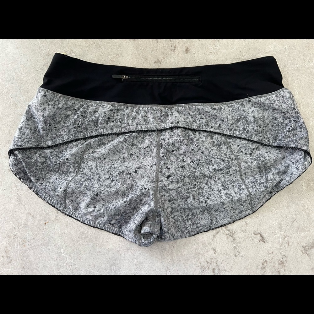 Grey lululemon size 8 shorts